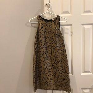 Black and Gold Dress